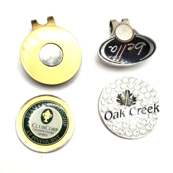 ποΈFREE ADD-ON TO BUNDLEβLot of 2 Golf Markers Magnetic Holders - Picture 3 of 7